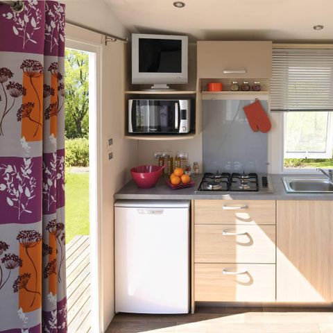 Mobilhome 2 personnes - Super Astria 16.1m² - 1 chambre