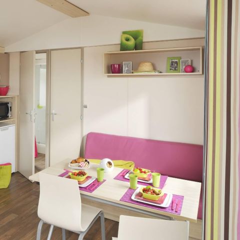 BUNGALOW 4 personnes - Loggia 25m² + terrasse - 2 chambres