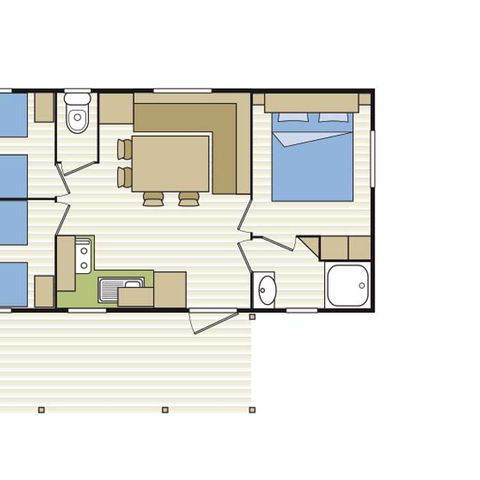 BUNGALOW 6 personnes - MYKONOS