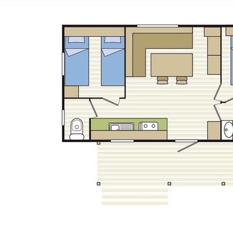 Mobilhome 6 personnes - MINORQUE
