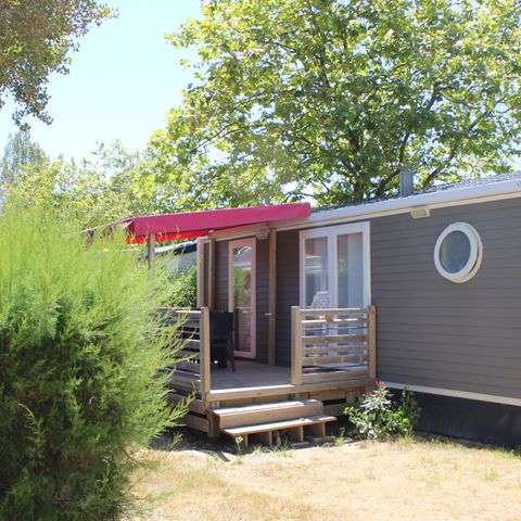 Mobilhome 5 personnes - Cottage Palaos - 2 chambres (4 adultes + 1 enfant - 12 ans) ****