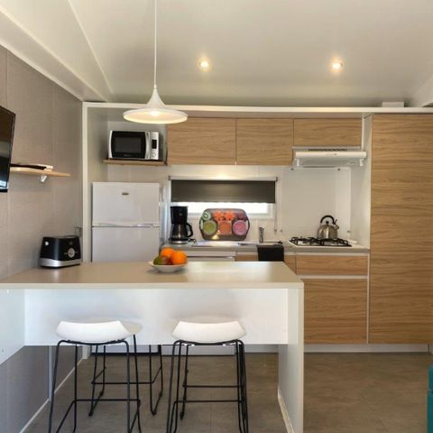 BUNGALOW 4 personnes - Cottage Antigua - 2 chambres - 2 salles de bains - Draps et serviettes inclus ****