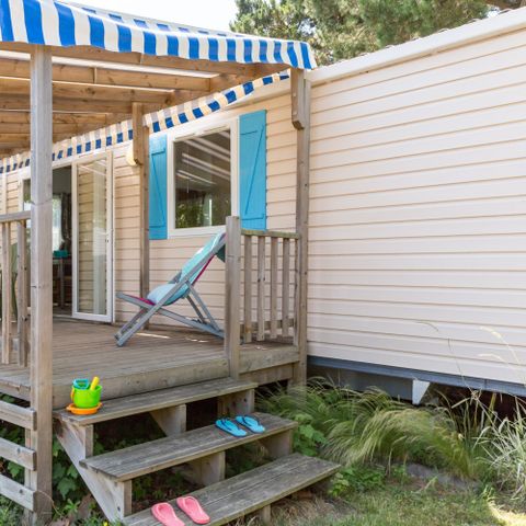 BUNGALOW 4 personnes - Cottage Bornéo - 2 chambres - Draps et serviettes inclus ****