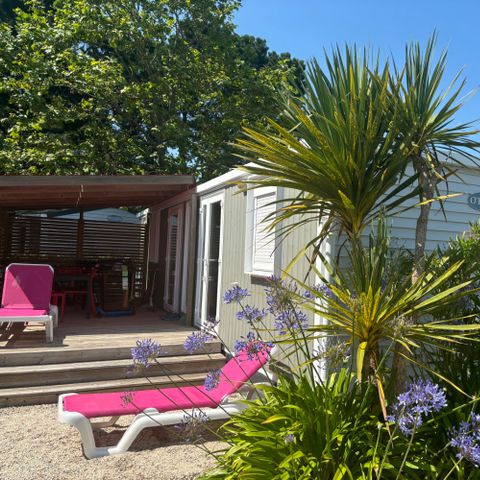 BUNGALOW 4 personnes - Cottage Premium - 2 chambres - 2 salles de bains - Draps, serviettes, plancha, forfait ménage inclus