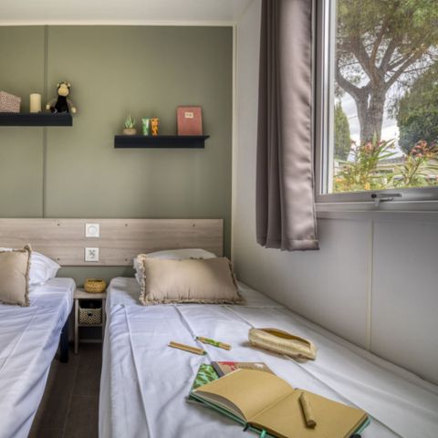 BUNGALOW 6 personnes - Mobil-Home Charme 3 chambres 6p