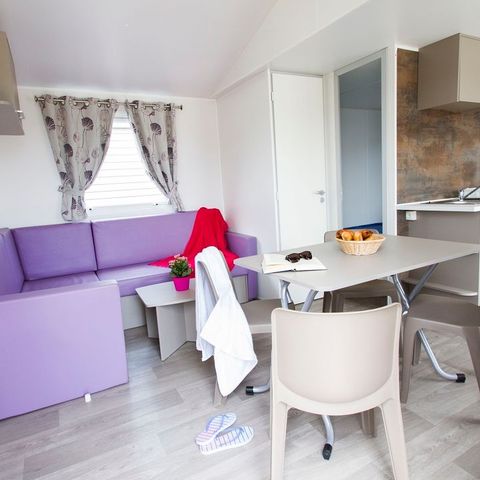 BUNGALOW 5 personnes - CONFORT 2 chambres - TV - CLIM
