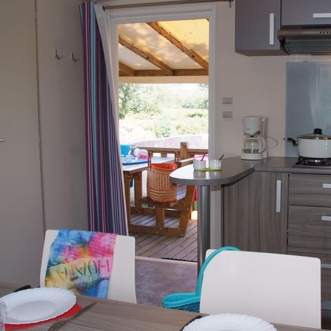 BUNGALOW 6 personnes - COLORADO STANDARD - 2 chambres - CLIM - TV