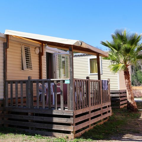 BUNGALOW 8 personnes - Mobil-home Texas 8 personnes climatisé (env. 32 m²)
