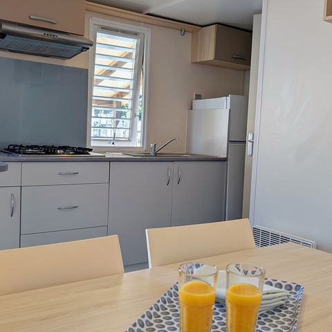 BUNGALOW 6 personnes - Mobil-home Colorado 4/6 personnes climatisé (env. 28 m²)
