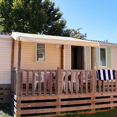 BUNGALOW 6 personnes - Mobil-home Colorado 4/6 personnes climatisé (env. 28 m²)