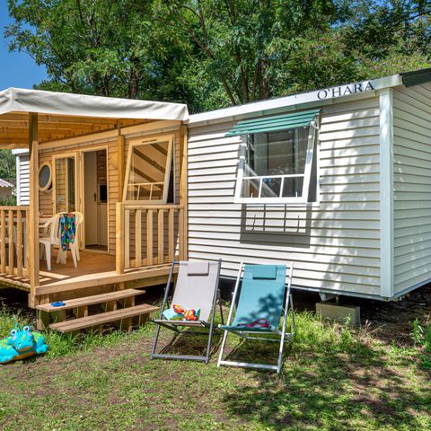 BUNGALOW 6 personnes - Confort TV 3ch -TV-terrasse couverte-plancha- 30m² | CONFORT