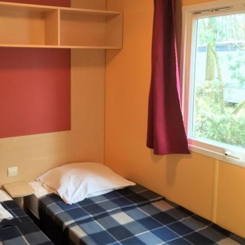 Mobilhome 4 personnes - Classique - 2 chambres - Sans - TV - -terrasse découverte-26m² - STANDARD