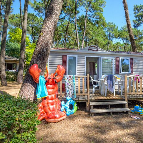 BUNGALOW 6 personnes - Classique 3ch (sans TV)-terrasse découverte-30m² | STANDARD