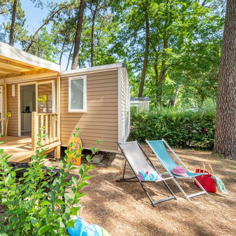 BUNGALOW 5 personnes - Confort TV 2ch-TV-plancha-terrasse couverte- 26m² | CONFORT