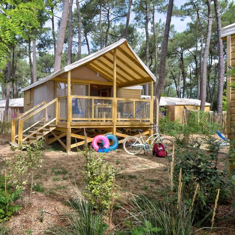 LODGE 5 personnes - Cosyflower 2ch -TV-plancha-terrasse couverte-28m² | CONFORT