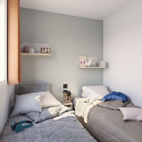 BUNGALOW 6 personnes - Confort TV PLUS 3ch | CONFORT - 30m² - terrasse couverte - TV - plancha