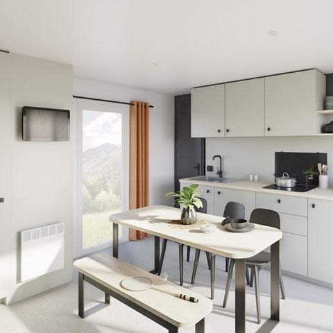 BUNGALOW 6 personnes - Confort TV PLUS 3ch | CONFORT - 30m² - terrasse couverte - TV - plancha
