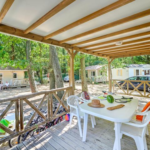 CHALET 4 personnes - 2ch (sans TV)- terrasse couverte-24m² | STANDARD