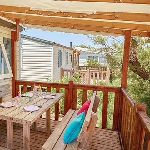 BUNGALOW 6 personnes - Classic | 3 Ch. | 6 Pers. | Terrasse surélevée