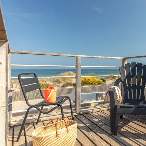 BUNGALOW 4 personnes -  Comfort | 2 Ch. | 4 Pers. | Terrasse surélevée | Toit terrasse | 1 SDB | Clim.
