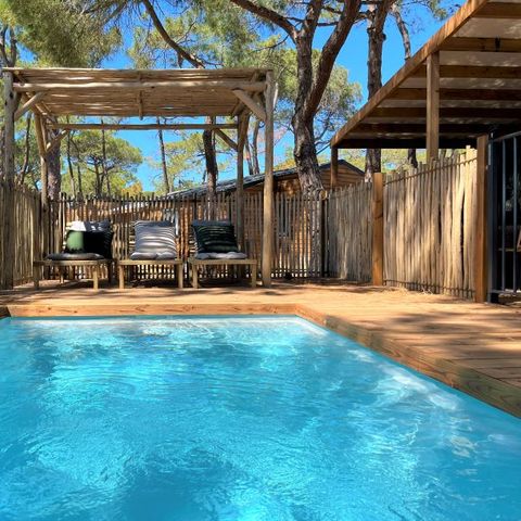 BUNGALOW 6 personnes - Cottage Pool 3 chambres