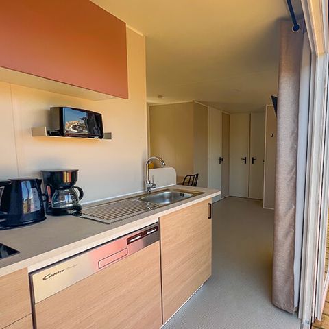 BUNGALOW 6 personnes - PRIVILEGE - CLIM - TV - LV -  Quartier Piétons
