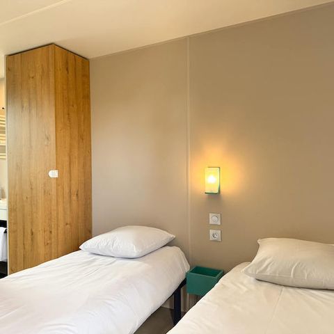 Mobilhome 4 personnes - Cottage Cosy 2ch 4pers 2sdb