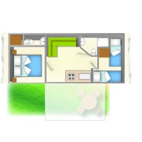BUNGALOW 4 personnes - BAIA COMFORT