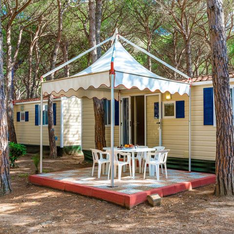 BUNGALOW 6 personnes - BLU ROMANTIC (4 adultes + 2 enfants)