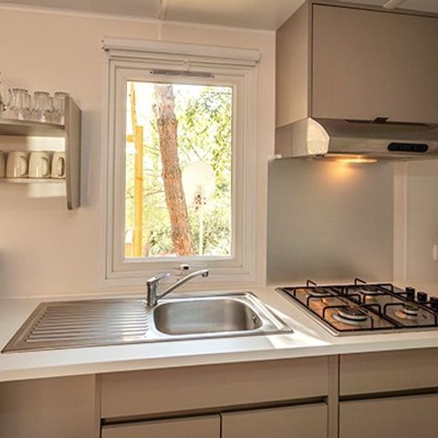 BUNGALOW 6 personnes - Comfort XL | 2 Ch. | 4/6 Pers. | Terrasse surélevée