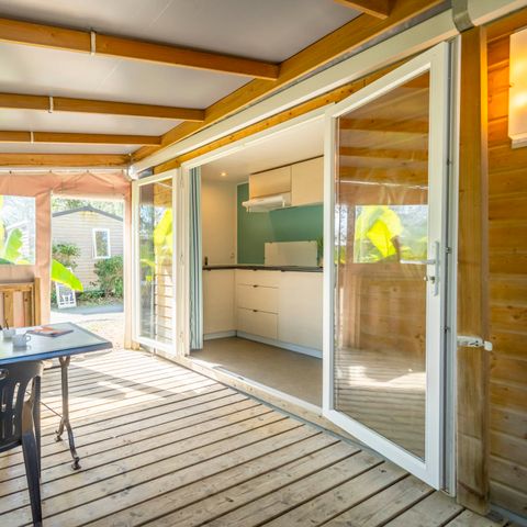 BUNGALOW 2 personnes - Mobil-home  1 Chambre Confort 2 Personnes