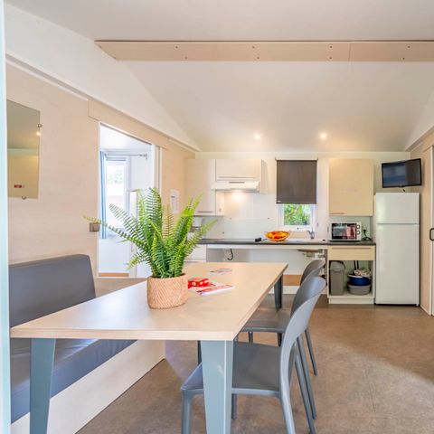 BUNGALOW 4 personnes - Mobil-home PMR Confort 2 Chambres 4 Personnes