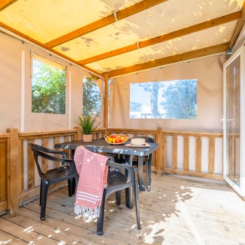 BUNGALOW 2 personnes - Mobil-home mitoyen Standard 1 Chambre 2 Personnes