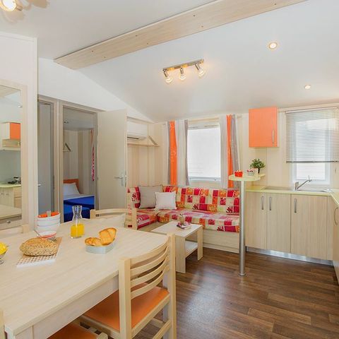 BUNGALOW 6 personnes - Classic | 3 Ch. | 6 Pers. | Terrasse surélevée | Clim.