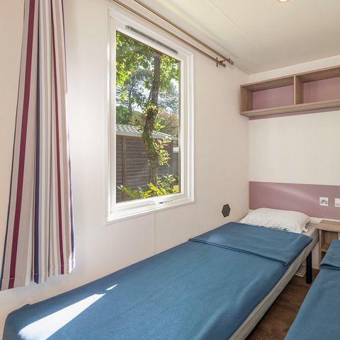 BUNGALOW 8 personnes - Classic XL | 3 Ch. | 6/8 Pers. | Terrasse surélevée | Clim.