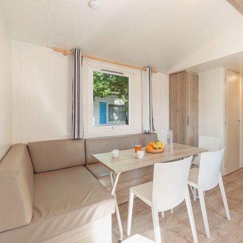 BUNGALOW 8 personnes - Classic XL | 3 Ch. | 6/8 Pers. | Terrasse surélevée | Clim.
