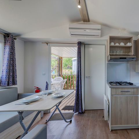 BUNGALOW 6 personnes - Comfort | 2 Ch. | 4/6 Pers. | Terrasse simple | Clim.