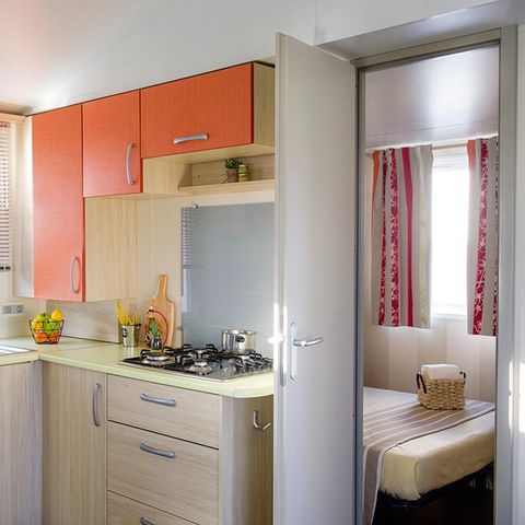 BUNGALOW 6 personnes - Classic | 3 Ch. | 6 Pers. | Terrasse surélevée | Clim.