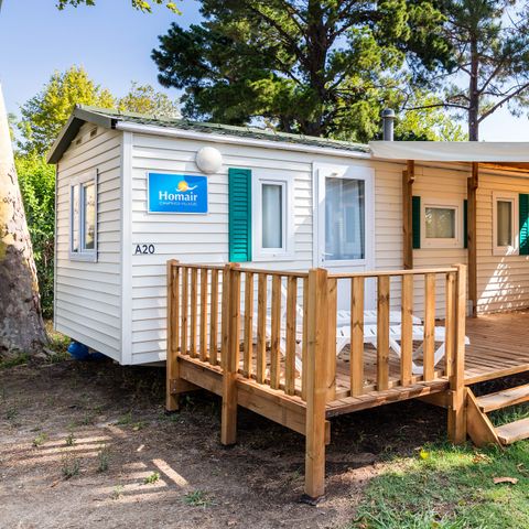 BUNGALOW 6 personnes - Classic | 3 Ch. | 6 Pers. | Terrasse surélevée | Clim.