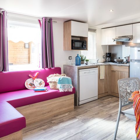 BUNGALOW 4 personnes - Comfort XL | 2 Ch. | 4 Pers. | Terrasse surélevée | Clim.