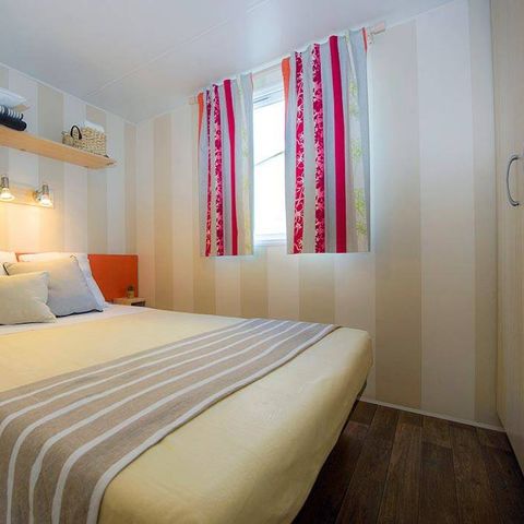 BUNGALOW 6 personnes - Classic | 3 Ch. | 6 Pers. | Terrasse surélevée | 1 SDB | Clim