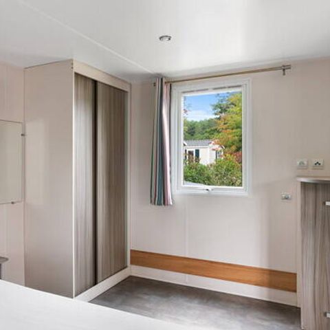 BUNGALOW 4 personnes - Mobil-home PMR | Comfort | 2 Ch. | 4 Pers. | Terrasse surélevée | Clim.