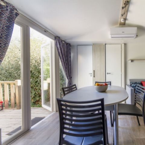 BUNGALOW 7 personnes - CONFORT - 3 chambres avec climatisation +TV 