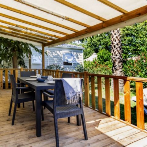 BUNGALOW 7 personnes - CONFORT - 3 chambres avec climatisation +TV 