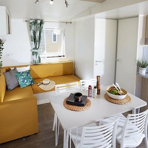 BUNGALOW 4 personnes - CLASSIQUE - 2 chambres avec climatisation 