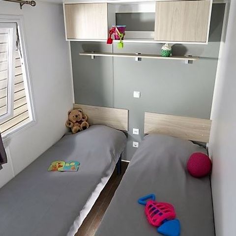BUNGALOW 4 personnes - CLASSIQUE - 2 chambres avec climatisation 