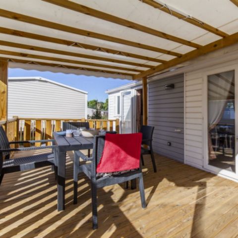 BUNGALOW 5 personnes - CONFORT - 2 chambres avec climatisation + TV