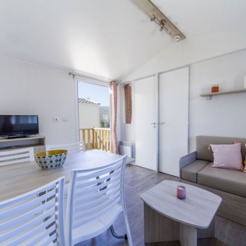 BUNGALOW 5 personnes - CONFORT - 2 chambres avec climatisation + TV