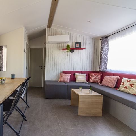 BUNGALOW 8 personnes - CONFORT - 4 chambres avec climatisation +TV+ 2 SDB 