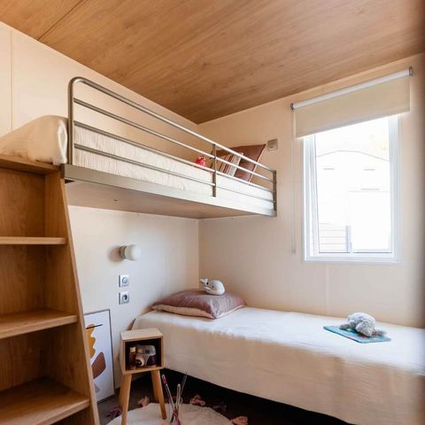 BUNGALOW 7 personnes - PREMIUM - 3 chambres avec climatisation +TV+ Plancha à gaz + 2 SDB - 2025